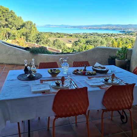 Villa M, Chambres D'Hotes, Vue Mer, Sauna, Piscine A Six-Fours Six-Fours-les-Plages Dış mekan fotoğraf