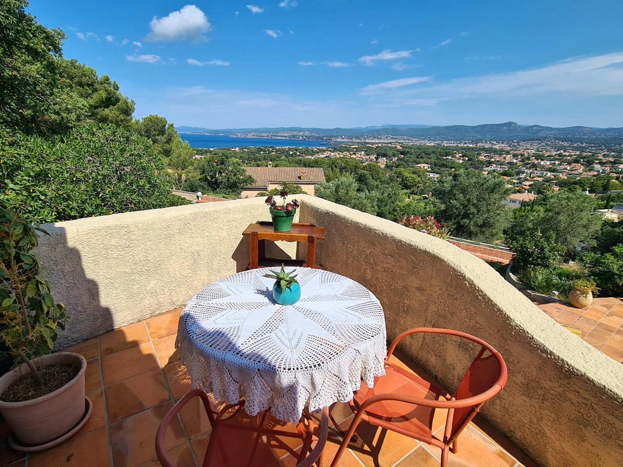 Villa M, Chambres D'Hotes, Vue Mer, Sauna, Piscine A Six-Fours Six-Fours-les-Plages Dış mekan fotoğraf